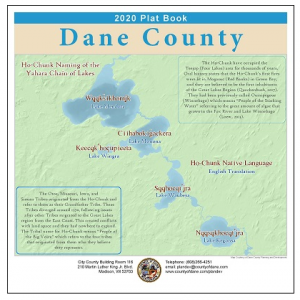 dane county plat map The 2020 Dane County Plat Book Is Still Available Extension Dane dane county plat map