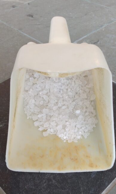salt in a container