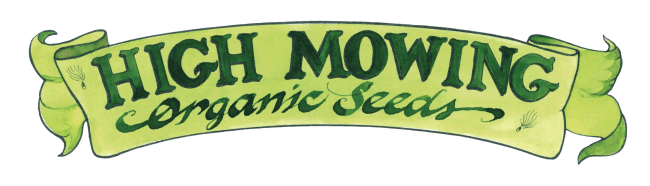 organic vegetable production conference sponsor: high mowing organic seeds logo