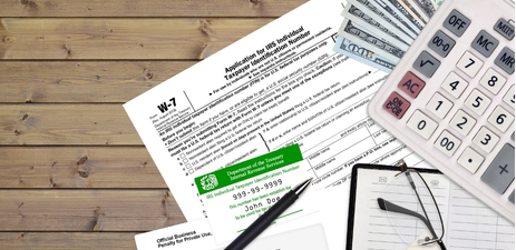 form to complete to apply for an itin