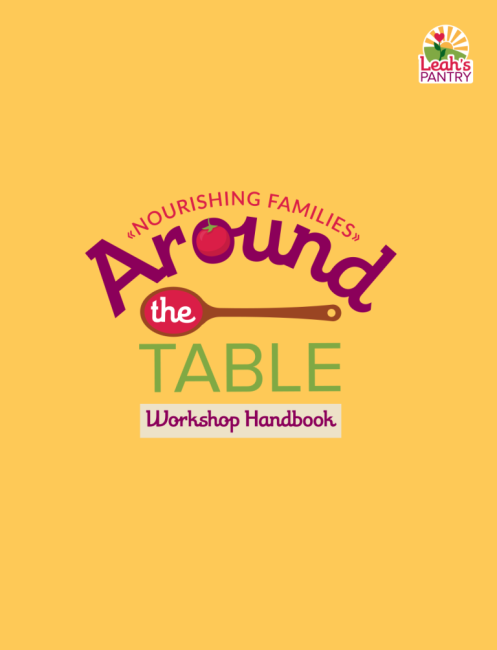 Image of the workbook for (Nourishing Families Around the Table)